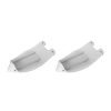 Kit com 2 sapatas antibrilho de teflon para ferro a vapor industrial