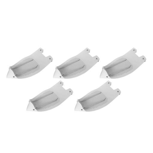 Kit com 5 sapatas antibrilho de teflon para ferro a vapor industrial