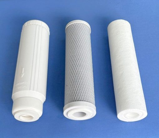 2 Kits de cartuchos de Polipropileno, Carvão ativado e Resina de troca iônica originais para filtro Desminera - Imagem 3